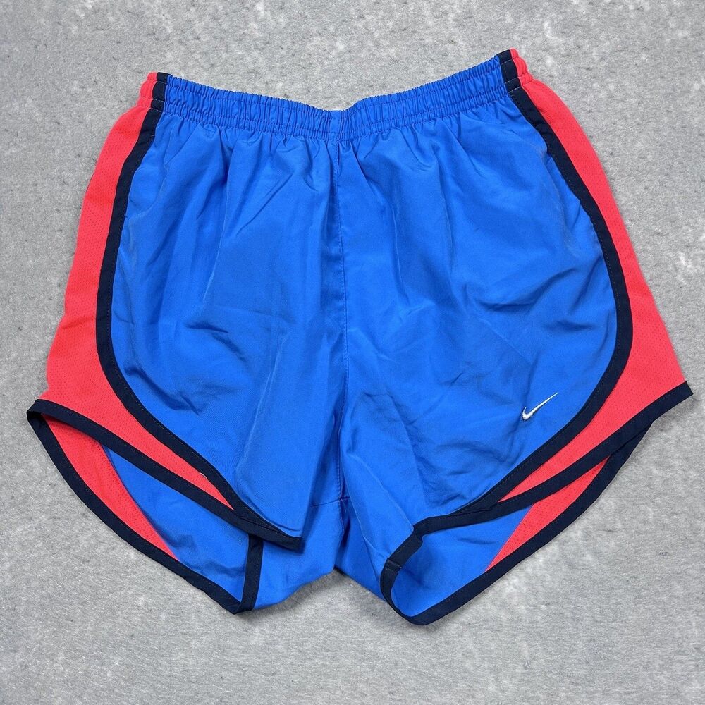 Nike Dri-Fit Shorts Womens Size X-Small Blue Running Athletic Shorts Lined